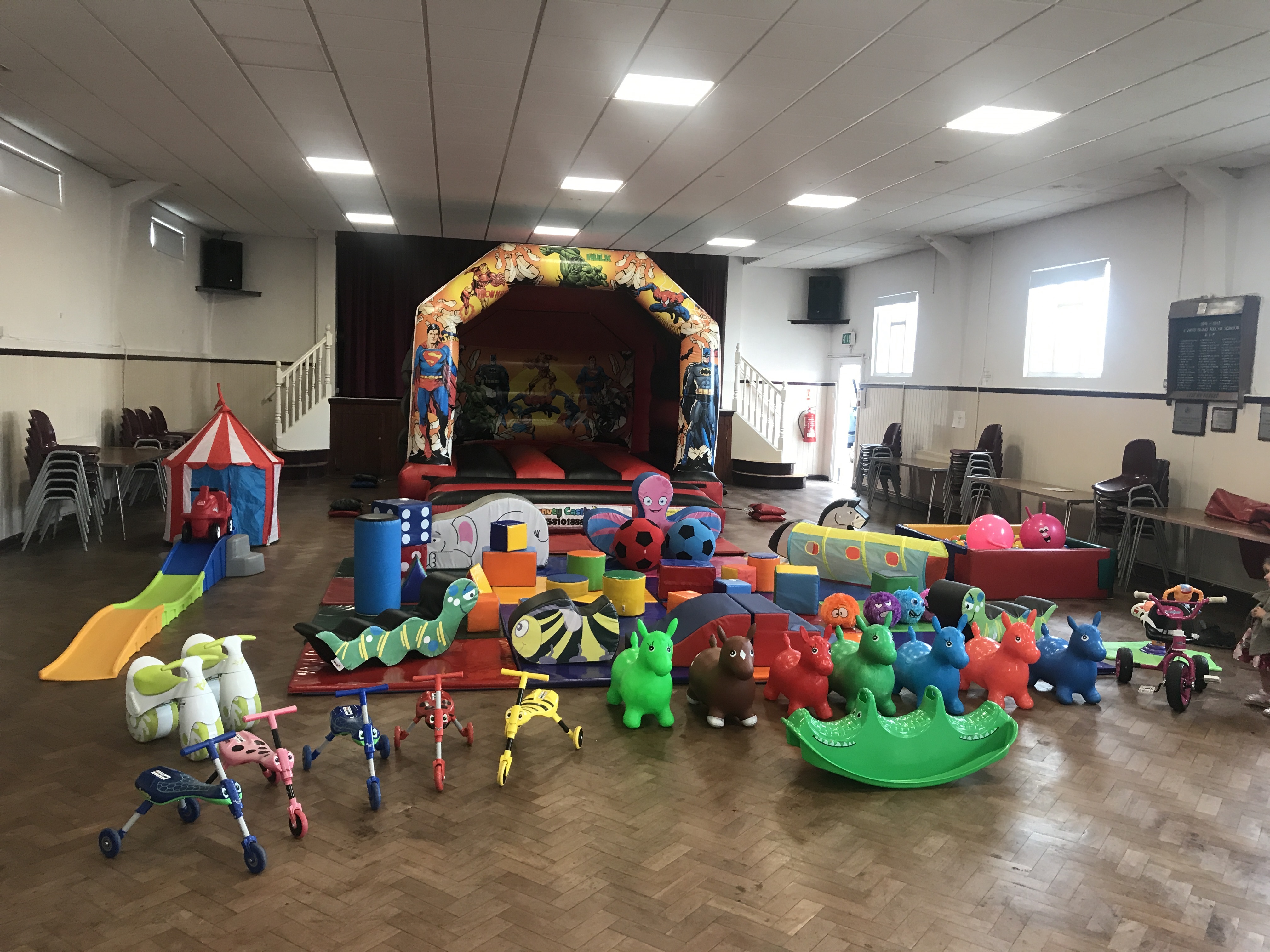 soft play hire in essex
